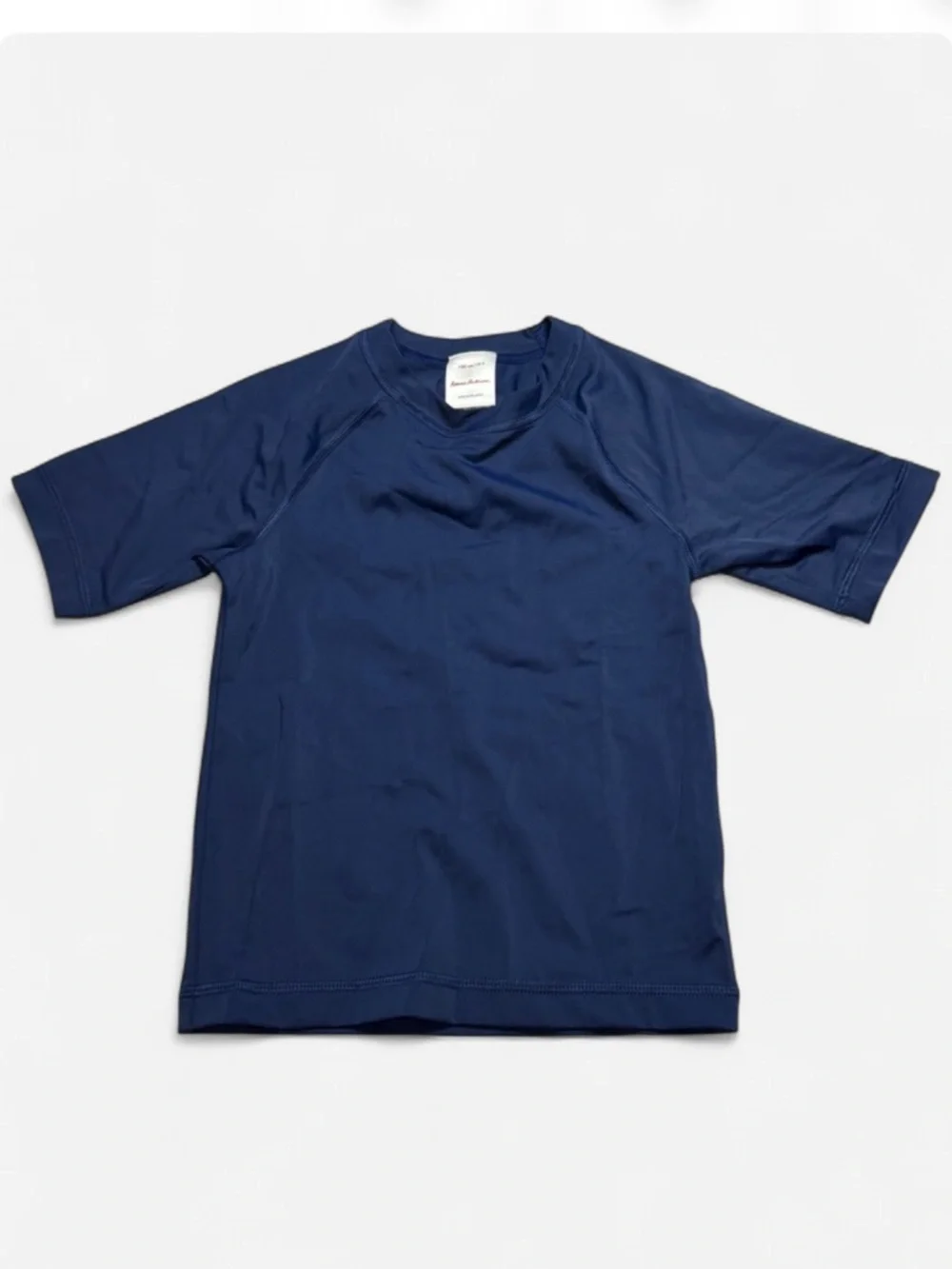 Hanna Andersson Navy Blue Kids SS Rashguard Size 4 New